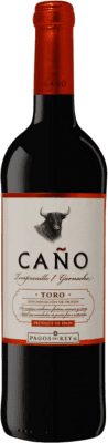 8,95 € Envío gratis | Vino tinto Pagos del Rey Cano Garnacha Tempranillo Tinto D.O. Toro Castilla y León España Garnacha, Tinta de Toro Botella 75 cl