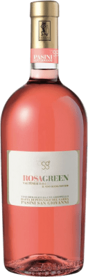 14,95 € Free Shipping | Rosé wine Pasini Il Chiaretto Rosagreen D.O.C. Valtenesi Italy Bottle 75 cl