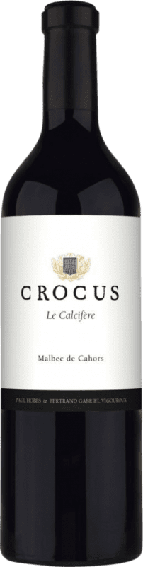 47,95 € Envío gratis | Vino Tinto Paul Bertrand Crocus le Calcifère A.O.C. Cahors Occitania Francia Malbec 75 cl