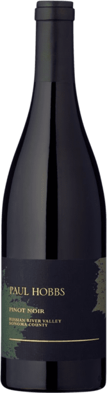 89,95 € Envío gratis | Vino tinto Paul Hobbs I.G. Russian River Valley Russian River Valley Estados Unidos Pinot Negro Botella 75 cl