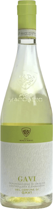 19,95 € Envoi gratuit | Vin blanc Pico Maccario D.O.C.G. Cortese di Gavi Piémont Italie Cortese Bouteille 75 cl