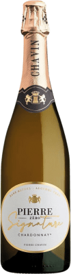 15,95 € Бесплатная доставка | Белое игристое Pierre Chavin Zéro Signature Sparkling Франция Chardonnay бутылка 75 cl Без алкоголя