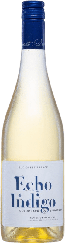 9,95 € Free Shipping | White Wine Plaimont Echo Indigo I.G.P. Vin de Pays Côtes de Gascogne France Sauvignon, Colombard Bottle 75 cl