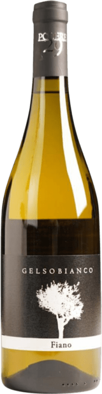 14,95 € Envio grátis | Vinho branco Podere 29 Gelso Bianco I.G.T. Puglia Puglia Itália Fiano Minutolo Garrafa 75 cl