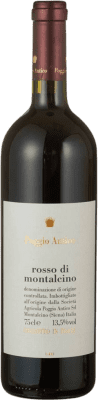 39,95 € Kostenloser Versand | Rotwein Poggio Antico D.O.C. Rosso di Montalcino Toskana Italien Sangiovese Flasche 75 cl