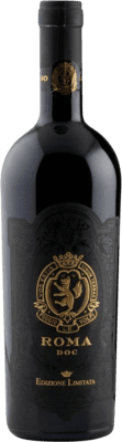 29,95 € Spedizione Gratuita | Vino rosso Poggio Le Volpi Edizione Limitata D.O.C. Roma Lazio Italia Syrah, Montepulciano, Cesanese Bottiglia 75 cl