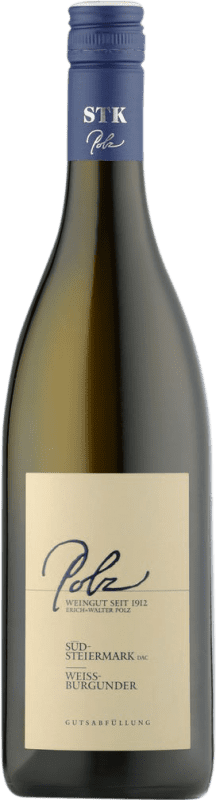 17,95 € 免费送货 | 白酒 Polz D.A.C. Südsteiermark Estiria 奥地利 Pinot White 瓶子 75 cl