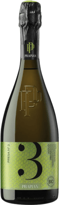 19,95 € Бесплатная доставка | Белое игристое Prapian Presa Nº 3 брют D.O.C.G. Asolo Prosecco Venecia Италия Glera бутылка 75 cl