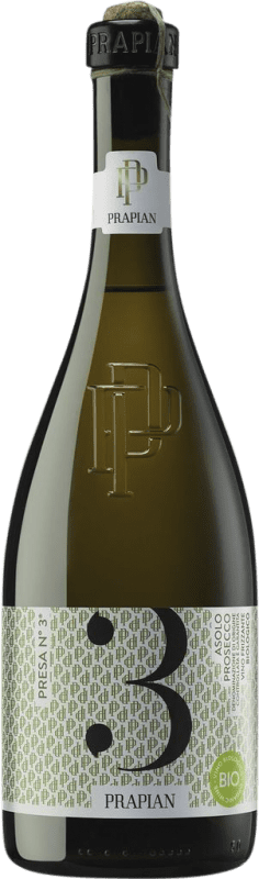 15,95 € Бесплатная доставка | Белое игристое Prapian Presa Nº 3 Spago Frizzante D.O.C.G. Asolo Prosecco Venecia Италия Glera бутылка 75 cl