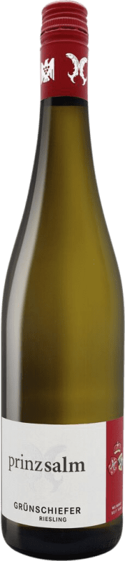 25,95 € Kostenloser Versand | Weißwein Prinz Salm Grünschiefer Trocken Q.b.A. Nahe Nahe Deutschland Riesling Flasche 75 cl