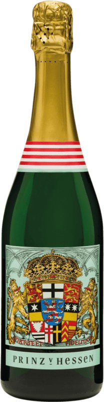 25,95 € 送料無料 | 白スパークリングワイン Prinz von Hessen Sekt 余分な乾燥 Q.b.A. Rheingau Rheingau ドイツ Riesling ボトル 75 cl