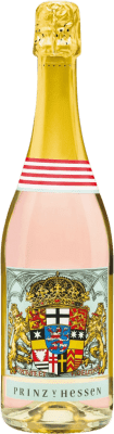 15,95 € 免费送货 | 玫瑰气泡酒 Prinz von Hessen Rosé Sekt 香槟 Q.b.A. Rheingau Rheingau 德国 瓶子 75 cl