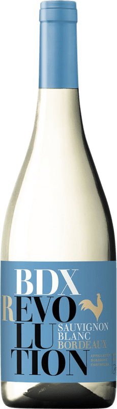 9,95 € Envío gratis | Vino blanco Producta Vignoble BDX Revolution A.O.C. Bordeaux Burdeos Francia Sauvignon Blanca Botella 75 cl