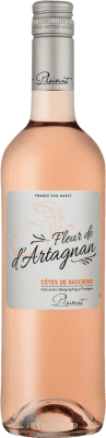 9,95 € Kostenloser Versand | Roséwein Plaimont Fleur de d'Artagnan Rosé I.G.P. Vin de Pays Côtes de Gascogne Frankreich Merlot, Cabernet Sauvignon 75 cl