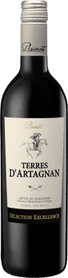 6,95 € 送料無料 | 赤ワイン Plaimont Terres d'Artagnan Rouge フランス Merlot, Cabernet Sauvignon, Tannat ボトル 75 cl