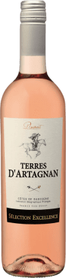 6,95 € Free Shipping | Rosé wine Plaimont Terres d'Artagnan Rosé France Merlot, Cabernet Sauvignon, Tannat Bottle 75 cl