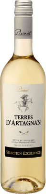 6,95 € 免费送货 | 白酒 Plaimont Terres d'Artagnan Blanc 法国 Ugni Blanco, Colombard 瓶子 75 cl