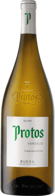 23,95 € 免费送货 | 白酒 Protos D.O. Ribera del Duero 卡斯蒂利亚莱昂 西班牙 Verdejo 瓶子 Magnum 1,5 L