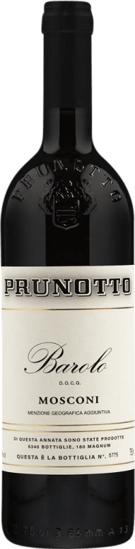 124,95 € Бесплатная доставка | Красное вино Prunotto Mosconi D.O.C.G. Barolo Пьемонте Италия Nebbiolo бутылка 75 cl