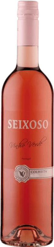 6,95 € Envío gratis | Vino Rosado Quinta da Lixa Seixoso I.G. Vinho Verde Vinho Verde Portugal Touriga Nacional, Espadeiro Botella 75 cl