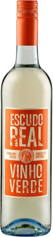 5,95 € 免费送货 | 白酒 Quinta da Lixa Escudo Real I.G. Vinho Verde Vinho Verde 葡萄牙 Loureiro, Treixadura, Arinto 瓶子 75 cl