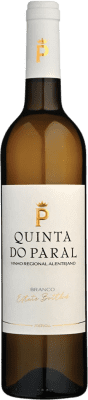 8,95 € Бесплатная доставка | Белое вино Quinta do Paral Branco I.G. Alentejo Алентежу Португалия Nebbiolo, Viognier, Verdello, Antão Vaz бутылка 75 cl