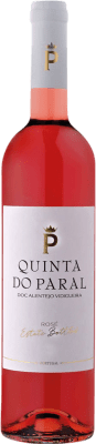 9,95 € Kostenloser Versand | Rosé-Wein Quinta do Paral Rosé I.G. Alentejo Alentejo Portugal Syrah Flasche 75 cl