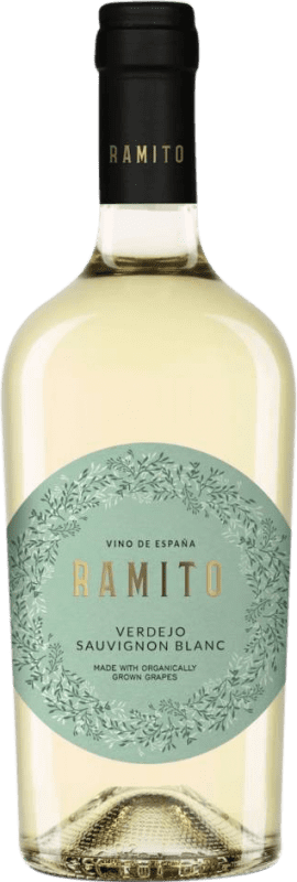 10,95 € Envoi gratuit | Vin blanc Raíces Ibéricas Ramito Blanco Verdejo Sauvignon Blanc D.O. Utiel-Requena Communauté valencienne Espagne Nebbiolo, Verdejo Biologique Bouteille 75 cl