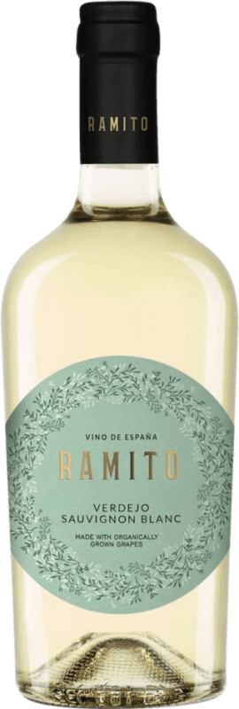 12,95 € Envoi gratuit | Vin blanc Raíces Ibéricas Ramito Blanco Verdejo Sauvignon Blanc D.O. Utiel-Requena Communauté valencienne Espagne Nebbiolo, Verdejo Bouteille 75 cl