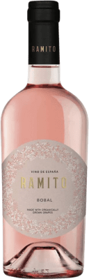 9,95 € Envio grátis | Vinho Rosé Raíces Ibéricas Ramito D.O. Utiel-Requena Comunidade Valenciana Espanha Bobal Eco — Biológico 75 cl