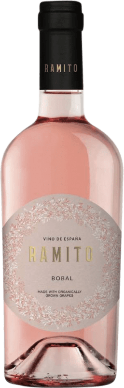 12,95 € Kostenloser Versand | Rosé-Wein Raíces Ibéricas Ramito Rosado D.O. Utiel-Requena Valencianische Gemeinschaft Spanien Bobal Flasche 75 cl