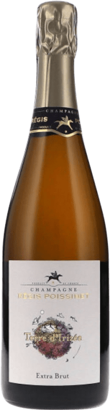 63,95 € Spedizione Gratuita | Spumante Bianco Régis Poissinet Terre d'Irizée Extra Brut A.O.C. Champagne champagne Francia Chardonnay, Pinot Meunier Bottiglia 75 cl