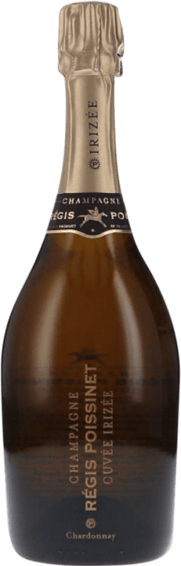 244,95 € 送料無料 | 白のスパークリングワイン Régis Poissinet Irizée Extra Brut — エクストラ・ブリュット Cuvée A.O.C. Champagne シャンパン フランス Chardonnay — シャルドネ 75 cl