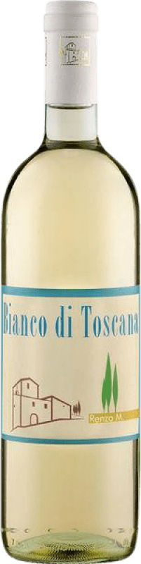 6,95 € Бесплатная доставка | Белое вино Renzo Masi Bianco I.G.T. Toscana Тоскана Италия Trebbiano, Chardonnay бутылка 75 cl