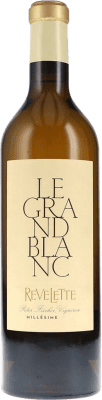49,95 € Spedizione Gratuita | Vino bianco Château Revelette Le Grand Blanc A.O.C. Côtes de Provence Provenza Francia Nebbiolo, Chardonnay, Ugni Blanco Bottiglia 75 cl