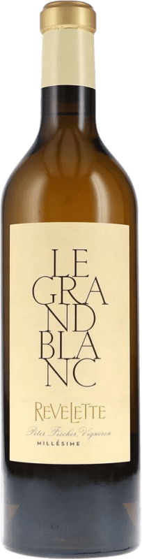 49,95 € Spedizione Gratuita | Vino bianco Château Revelette Le Grand Blanc A.O.C. Côtes de Provence Provenza Francia Nebbiolo, Chardonnay, Ugni Blanco Bottiglia 75 cl