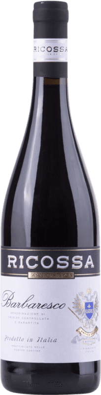 13,95 € Envio grátis | Vinho tinto Cantine di Ricossa D.O.C.G. Barbaresco Piemonte Itália Nebbiolo Garrafa 75 cl