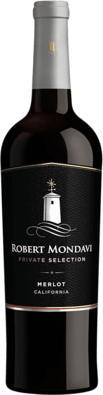 15,95 € Kostenloser Versand | Rotwein Robert Mondavi Private Selection I.G. California Kalifornien Vereinigte Staaten Merlot Flasche 75 cl