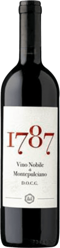 29,95 € Бесплатная доставка | Красное вино Rocca delle Macìe 1787 D.O.C.G. Vino Nobile di Montepulciano Италия Merlot, Sangiovese бутылка 75 cl