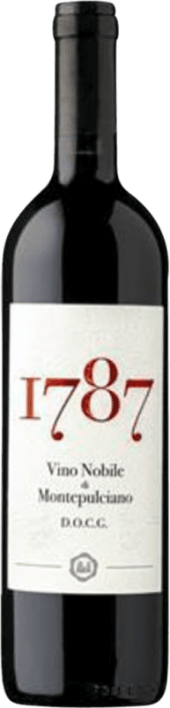 27,95 € Free Shipping | Red wine Rocca delle Macìe 1787 D.O.C.G. Vino Nobile di Montepulciano Italy Merlot, Sangiovese Bottle 75 cl