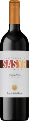 17,95 € Free Shipping | Red Wine Rocca delle Macìe Sasyr I.G.T. Toscana Tuscany Italy Sangiovese, Nebbiolo 75 cl