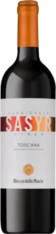15,95 € Envío gratis | Vino tinto Rocca delle Macìe Sasyr I.G.T. Toscana Toscana Italia Sangiovese, Nebbiolo Botella 75 cl