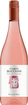 15,95 € Free Shipping | Rosé wine Rocca delle Macìe Campo Maccione Rosato D.O.C. Maremma Toscana Tuscany Italy Sangiovese Bottle 75 cl