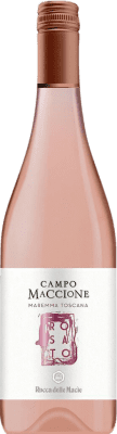 14,95 € Envío gratis | Vino rosado Rocca delle Macìe Campo Maccione Rosato D.O.C. Maremma Toscana Toscana Italia Sangiovese Botella 75 cl