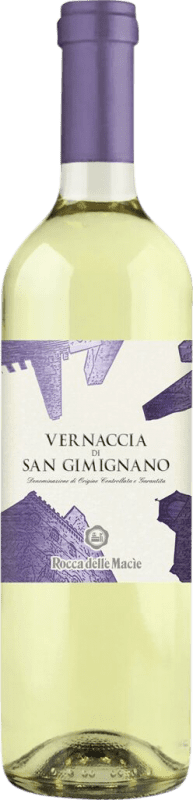 9,95 € Envío gratis | Vino blanco Rocca delle Macìe D.O.C.G. Vernaccia di San Gimignano Toscana Italia Vernaccia Botella 75 cl