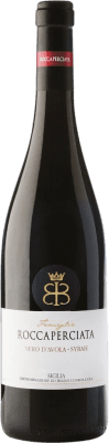 7,95 € 送料無料 | 赤ワイン Roccaperciata Nero d'Avola Syrah D.O.C. Sicilia シチリア島 イタリア Syrah, Nebbiolo ボトル 75 cl