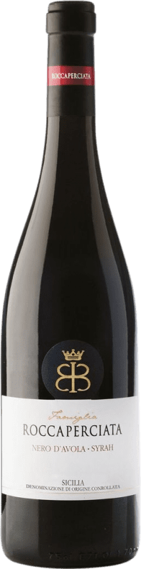 7,95 € Envoi gratuit | Vin Rouge Roccaperciata Nero d'Avola Syrah D.O.C. Sicilia Sicile Italie Syrah, Nebbiolo 75 cl