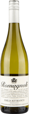 6,95 € 免费送货 | 白酒 Romagnoli Vitae Bianco I.G.T. Emilia Romagna 艾米利亚 - 罗马涅 意大利 Chardonnay, Sauvignon White 瓶子 75 cl