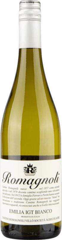 9,95 € Kostenloser Versand | Weißwein Romagnoli Vitae I.G.T. Emilia Romagna Emilia-Romagna Italien Chardonnay, Sauvignon 75 cl