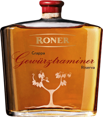 125,95 € Бесплатная доставка | Граппа Roner Резерва Италия Gewürztraminer — Гевюрцтраминер 70 cl